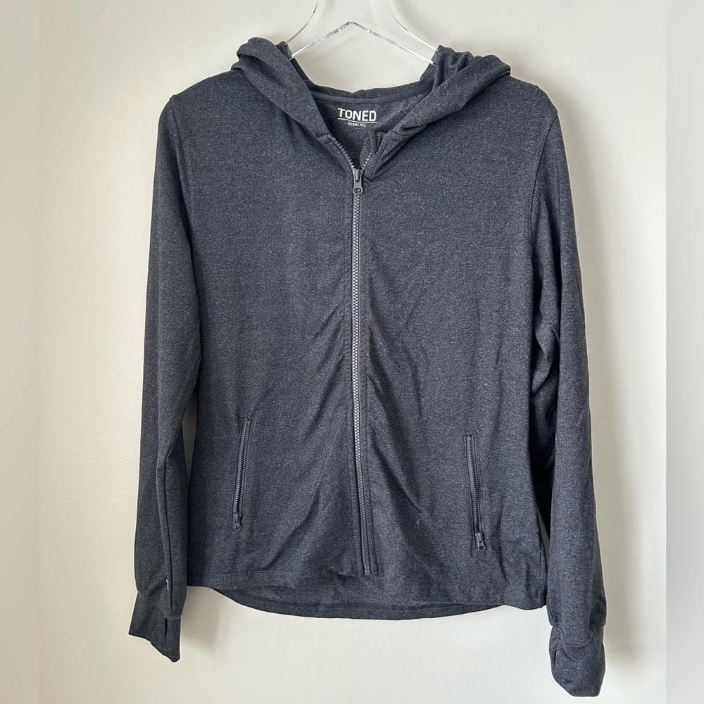 Toned by ashy bines zip up hoodie